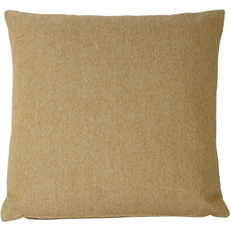COUSSIN CARRÉ JAUNE DEHOUSSABLE   40x40cm