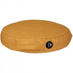 COUSSIN D'ASSISE ERGONOMIQUE ERGOPAD JAUNE SAFRAN Diam 35 cm. H 6cm ET130 KG  MAX ALBA