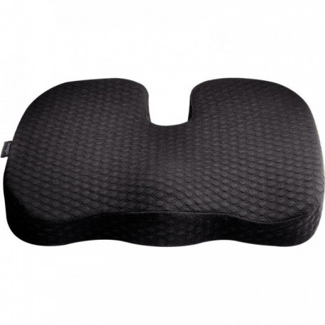 COUSSIN D’ASSISE GEL REFROIDISSANT AVEC MÉMOIRE DE FORME sciatique, coccyx pour soulager P/ chaises de bureau, siège de voiture,