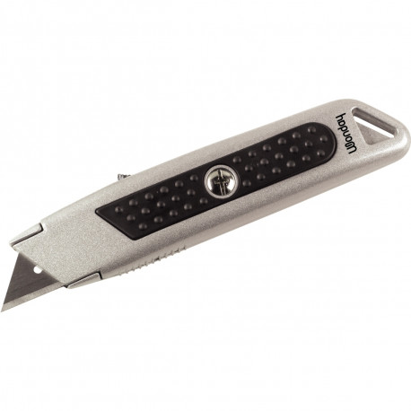 CUTTER OUVRE CARTON EN MÉTAL À LAME AUTO-RÉTRACTABLE