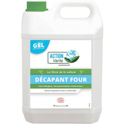 DÉCAPANT FOUR BIDON 5 LITRES ACTION VERTE JEX ECOCERT FAB France CONTACT ALIMENTAIRE 