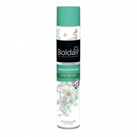 DESODORISANT  Boldair Activ' thé vert aérosol 500 ml PV56075801 FAB FRANCE
