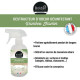 DESODORISANT SPRAY 500ML DESTRUCTEUR D'ODEUR BAMBOU JASMIN BIOCIDE DESINFECTE L AIR LES SURFACE LES TEXTILES  BOLDAIR 