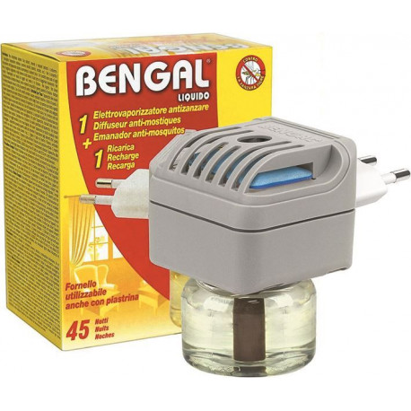 DIFFUSEUR AVEC RECHARGE ANTI MOUSTIQUE 45 NUITS