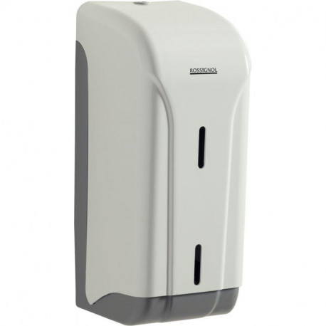 DISTRIBUTEUR DE PAPIER HYGIÉNIQUE EN ABS GRAND MODÈLE BLANC