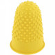 DOIGTIERS N°2 DIAM. 21 MM PAQUET DE 12 DOIGTS JAUNES