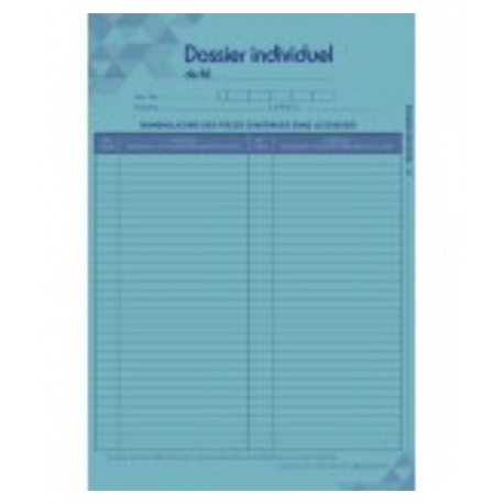 DOSSIER INDIVIDUEL PERSONNEL COMMUNAL