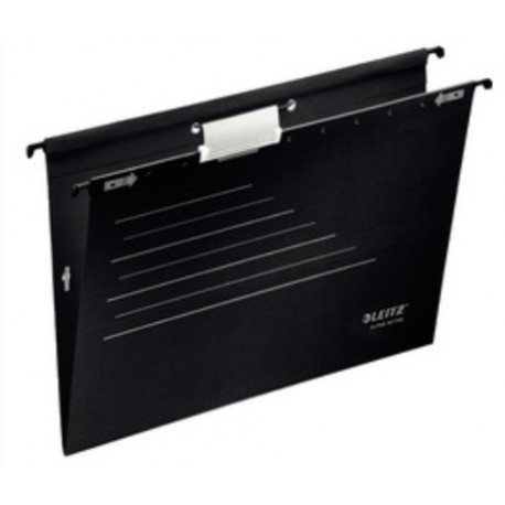 DOSSIERS SUSPENDUS ALPHA ACTIVE A4 LOTX5 NOIR LEITZ