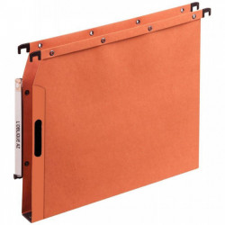 DOSSIER SUSPENDU  ARMOIRE VELCRO FOND 30 ORANGE AZL PQT25