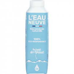 EAU NEUVE 50CL  EN CARTON RECYCLABLE PQT12  FAB France 