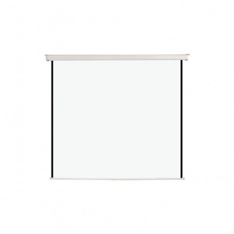 ECRAN DE PROJECTION MURAL ÉLECTRIQUE GRAND FORMAT 305X305 CM