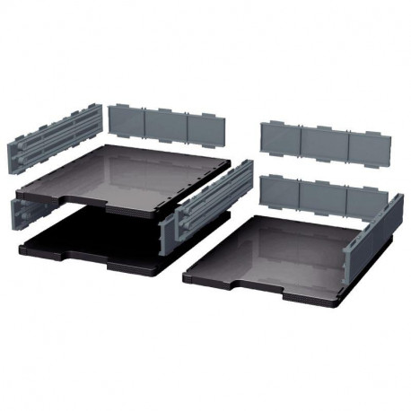 ELEMENT NOIR/GRIS MODULODOC DE BASE CASES NORMALES ECOBLACK ANGE BLEU LE