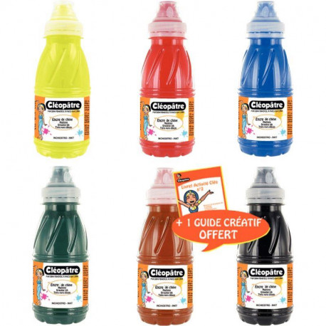 ENCRE DE CHINE LOT DE 6 FLACONS 250ML