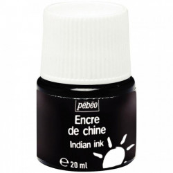  ENCRE DE CHINE NOIRE FLACON 30ML