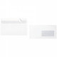 ENVELOPPES **BTE500* 110X220 80G FENETRE 45X100 BLANCHES BP PEFC FAB FRANCE