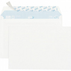 ENVELOPPES C5 *BTE 70* 162X229 BLANCHES 80G NF PEFC
