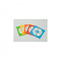 ENVELOPPES CD COULEURS ASSORTIES x50 FELLOWES 9068901