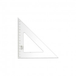 EQUERRE S/ACCROCHE H 26CM 45°