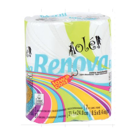 ESSUIE TOUT *PQT2* MÉNAGER 2 PLIS ECOLABEL CONTACT ALIM.FAB FRANCE