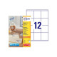 ETIQUETTEMULTI-USAGES 70x70 BTE 100 3476-100