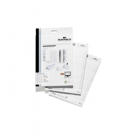 ETIQUETTES 60x90 P/BADGES BTE20  DURABLE 1456-02