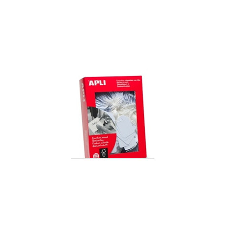 ETIQUETTES A FIL BLANCHES 18X29MM BTE X1000