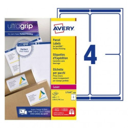 ETIQUETTES BLANCHE 99,1X139 *BTE400* LASER AVERY L7169-100 FSC