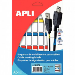  ETIQUETTES POUR  CABLES 48.8X19.1MM PQT120