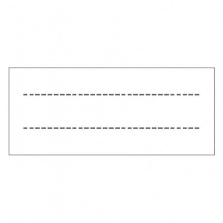 ÉTIQUETTES POUR PROTÈGE-CAHIERS **PQT DE 100** 2,5X6CM