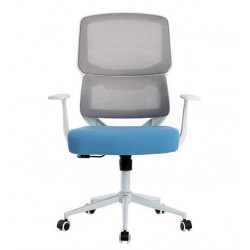 FAUTEUIL ERGONOMIQUE 3 COUL MAILLE BASE METAL CHROME MAX