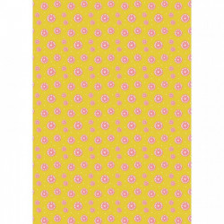 FEUILLES DE PAPIER MOTIFS FANTAISIE ASSORTIS 80G 21X29,7CM PAQUET DE 96