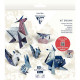 FEUILLES ORIGAMI 3 FORMATS ANIMAUX DE LA FORET POCH. 60