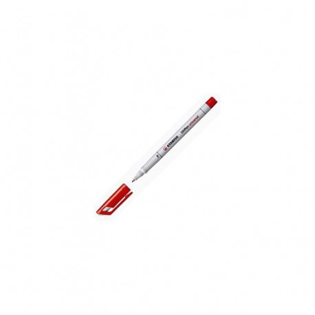 FEUTRE OHP ENCR SOLUBL PTE FINE ROUGE STABILO 852/40