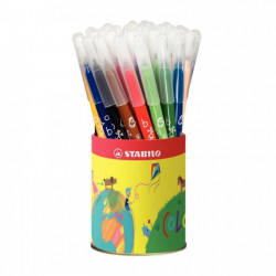  FEUTRESDE COLORIAGE  TRIO A-Z STABILO 378/36-1-04 POT METAL DE 36