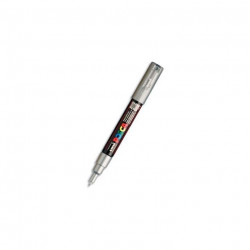 FEUTRE UNI POSCA PC1MC OGIVE ARGENT UNIBALL PC1MC AR