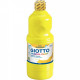 FLACON DE 1 LITRE DE GOUACHE LIQUIDE LAVABLE GIOTTO JAUNE PRIMAIRE