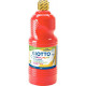 FLACON DE 1 LITRE DE GOUACHE LIQUIDE LAVABLE GIOTTO ROUGE