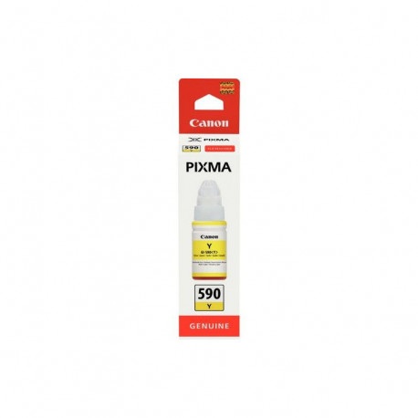 FLACON D'ENCRE À LA MARQUE CANON GI-590Y JAUNE