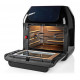 FOUR AVEC FRITEUSE A AIR CHAUD CUISSON SANS HUILE 12L MULTIFONCTION 9-EN-12 COMPARTIMENTS  AIR FYER