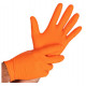 GANT NITRILE "POWER GRIP" NON POUDRÉ BTE50 ORANGE TAILLE L HYGOSTAR