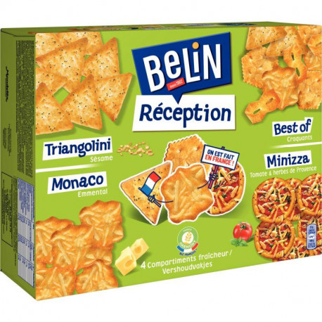 GATEAUX SALES BOITE BELIN ASSORTIMENT RÉCEPTION 380G