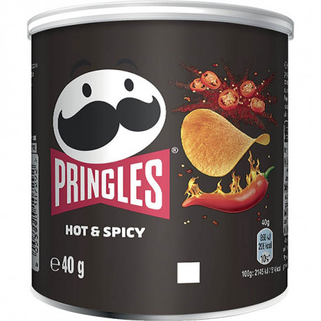 GATEAUX SALES PRINGLES HOT&SPICY 40 G  PQT12