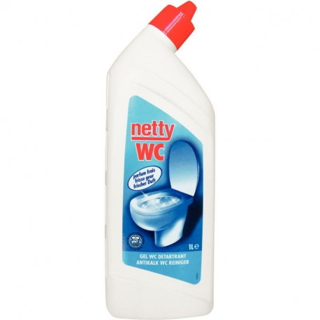 GEL WC DÉTARTRANT FLACON 1L DESODORISANT ECO