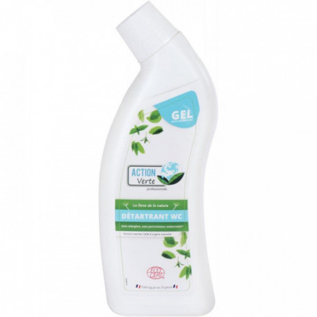 GEL WC DÉTARTRANT  MENTHE 750ML ECOCERT DETARTRANT  FAB FRANCE