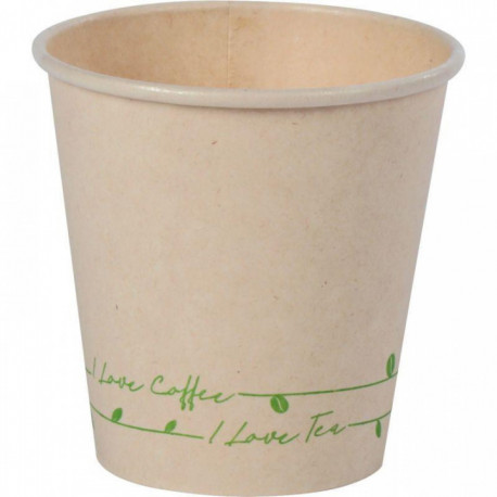 GOBELETS 24.5CL FIBRE CANNE PQT50 BIOKUP