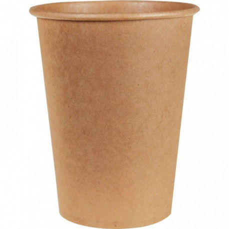 GOBELETS 28CL CARTON PQT50 KRAFT