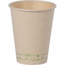 GOBELETS 28CL  *PQT50*FIBRE+PLA COMPOSTABLE  BIOKUP