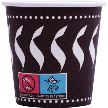 GOBELETS CARTON 12CL PQT50 94% RECYCLABLE DÉCORS