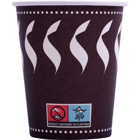 GOBELETS CARTON 28CL PQT50 94% RECYCLABLE  DÉCORS