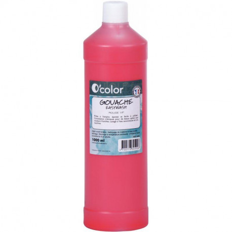GOUACHE LIQUIDE 1 LITRE ROUGE  VIF
